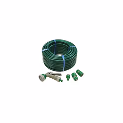 Faithfull FAIHOSE30AV PVC Reinforced Hose 30 Metre Fittings & Spray Gun