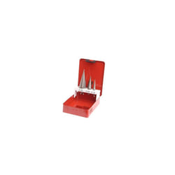 Faithfull FAISDSET3 HSS Step Drill Bit Set of 3 4mm to 30mm