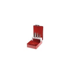 Faithfull FAITDSET3 HSS Taper Drill Bit Set of 3