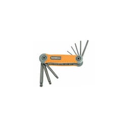 Faithfull FAIHKSF8MB Ball End Hexagon Key Folding Set of 8 Metric (1.5-8mm)