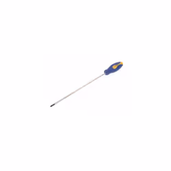 Faithfull FAISDPZ1L Soft-Grip Screwdriver Pozidriv Tip PZ1 x 250mm Long Reach