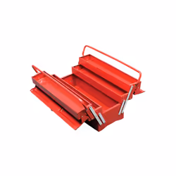 Faithfull Metal Cantilever Toolbox - 5 Tray 49cm (19in) FAITBC519