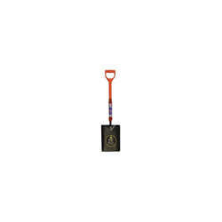 Faithfull FAIINSTAPER Taper Mouth Shovel Fibreglass Insulated Shaft YD