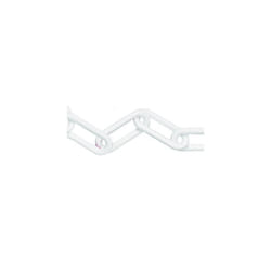 Faithfull 8mm 12.5m Plastic Chain - White