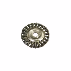 Faithfull FAIWBCT125 Circular Wire Brush 125mm x 12 x 22.2mm 0.50mm Wire