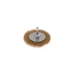Faithfull FAIWBS75CB Wire Brush 75mm x 0.20 x 6mm Shank