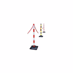 Faithfull FAICHPOSTRW Plastic Post for Chain - Red / White