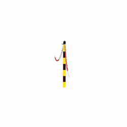 Faithfull FAICHPOSTYB Plastic Post for Chain - Yellow / Black