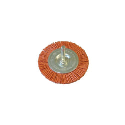 Faithfull FAIWBN100C Nylon Wheel Flat 100mm x 6mm Shank