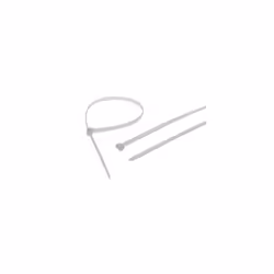Faithfull FAICT1200WHD Heavy-Duty Cable Ties White 1200mm x 9mm Pack of 10