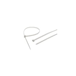 Faithfull FAICT1200WHD Heavy-Duty Cable Ties White 1200mm x 9mm Pack of 10