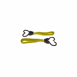 Faithfull FAITDBUNG36 Flat Bungee Cord 91cm (36in) Yellow 2 Piece