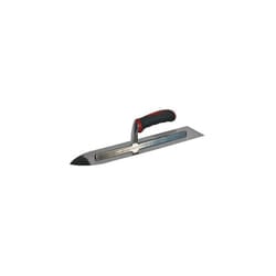Faithfull FAISGTFL16SS Flooring Trowel Stainless Steel Soft-Grip Handle 16in x 4in