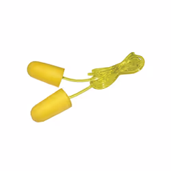Scan Foam Earplugs & Cord (6 Pairs) SNR 33dB SCAPPEEARPLC