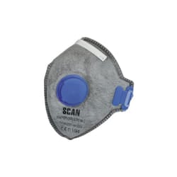 Scan - Fold Flat Disposable Odour Mask Valved FFP2 Protection (Pack 3)