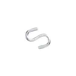 Faithfull FAICHSH5010 S Hooks 5mm Zinc Plated (Pack of 10)