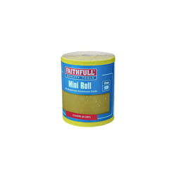 FAIAR1060Y 10M Coarse 60 Grit Sandpaper Roll Yellow Std 115mm x 10M