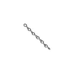 Faithfull FAICHJCUT20Z Jack Chain Zinc Plated 2mm x 2.5m