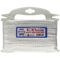 Faithfull RW6020H Multi Function Rope - White