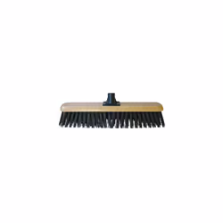 Faithfull FAIBRPVC18R Platform Broom Head Black PVC 45cm (18in) Threaded Socket