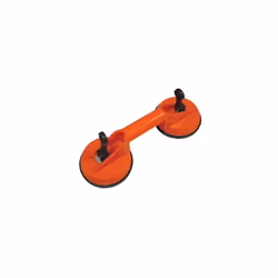 Faithfull FAISUCPAD2 Double Pad Suction Lifter 120mm Pads