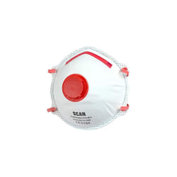 Scan PPEP3MVD FFP3 Moulded Disposable Valved Masks (Pack of 2)