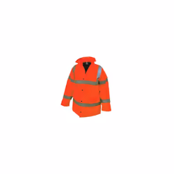 Scan SCAWWHVMJLO Hi-Vis Motorway Jacket Orange 42-44in - L - M