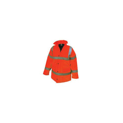 Scan SCAWWHVMJLO Hi-Vis Motorway Jacket Orange 42-44in - L - M