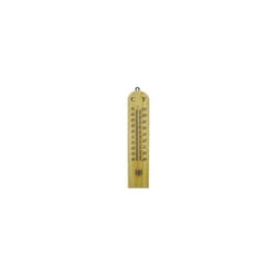 Faithfull FAITHWOODSM Thermometer Wall Wood 260mm