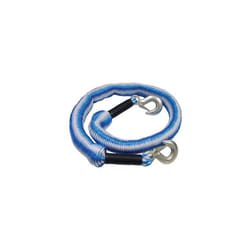Faithfull FAIAUTRELAST Tow Rope Expanding 4m Metal Hooks 3 Tonnes