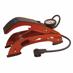Faithfull FAIAUFPUMP1 Single Cylinder Foot Pump with Gauge