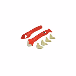 Faithfull FAITLSILKIT Slicone Scraper Kit Two Piece