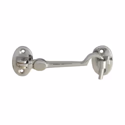 Forge 100mm Cabin Hook Silent with Chrome Finish