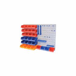 Faithfull FAIPAN43 Storage Bin Set with Wall Panels (43 Pieces)