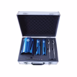 Faithfull FAIDCKIT7 Diamond Core Drill Kit with Case (Pack of 7)