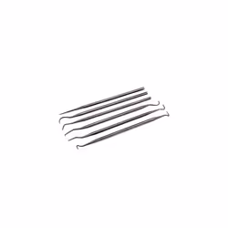 Faithfull FAIPICKSET Picks & Carvers Set of 6 Stainless Steel