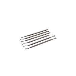 Faithfull FAIPICKSET Picks & Carvers Set of 6 Stainless Steel