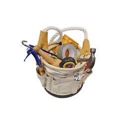 Faithfull Canvas Tool Bucket with Rope Handle FAITBBUCKET