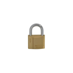Faithfull FAIPLB40 Brass Padlock 40mm 3 Keys