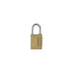 Faithfull FAIPLB38COM Brass Combination Padlock 38mm
