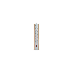 Faithfull FAITHBEECH Thermometer Wall Beech Silver 200mm