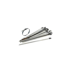 Faithfull FAICT36079SS Stainless Steel Cable Ties 7.9 x 360mm (Pack of 50)