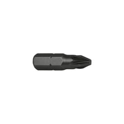 Faithfull FAISBPZ125 Pozi 1 S2 Grade Steel Screwdriver Bits x 25mm Pack of 3