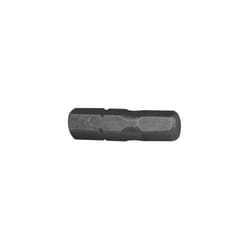 Faithfull FAISBH325 Hex 3 S2 Grade Steel Screwdriver Bits x 25mm Pack of 3