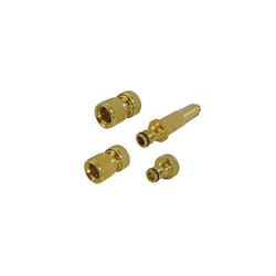 Faithfull FAIHOSESET4 Brass Nozzle & FittingsÃÂ Kit 4 Piece 12.5mm (1/2in)
