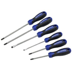 Faithfull 6-Piece Soft Grip Mixed Screwdriver Set