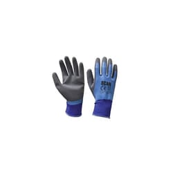 Scan SCAGLOLATWP Double Latex Waterproof Gloves - Size 9