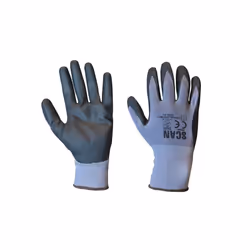 Scan Breathable Microfoam Nitrile Gloves Size 9 (L) SCAGLONITMF