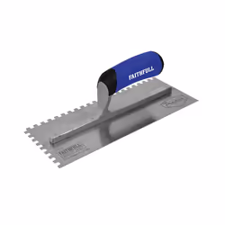 Faithfull FAI024 Prestige Notched Trowel 275 x 115mm (11 x 4.1/2in)