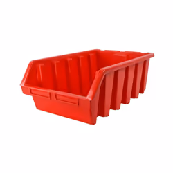 Faithfull Interlocking Storage Bin Size 5 Red 333 x 500 x 187mm FAITBBIN5